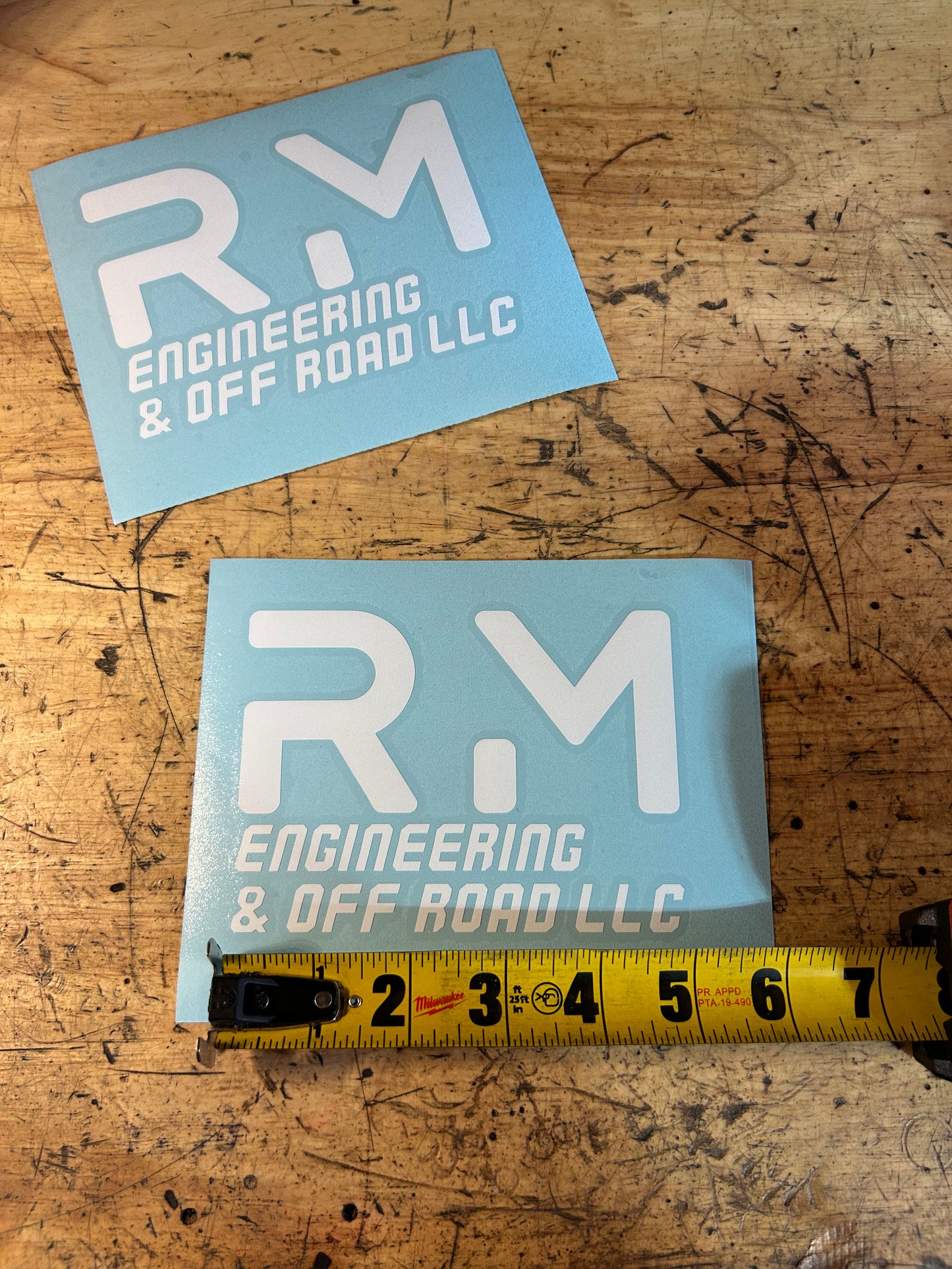 3x5 RM Stickers